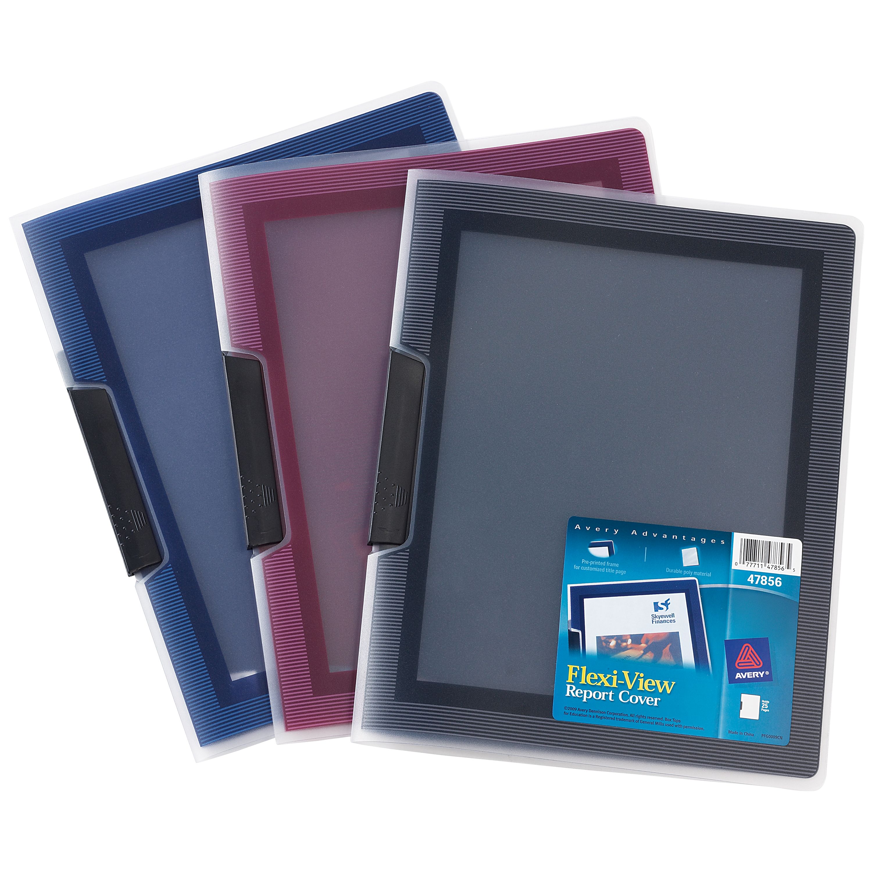 Flexi-View Report Cover, Swing Clip, 1 Cover 47856 | Avery.com | Avery